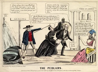 Les colporteurs, publié à New York, 1844